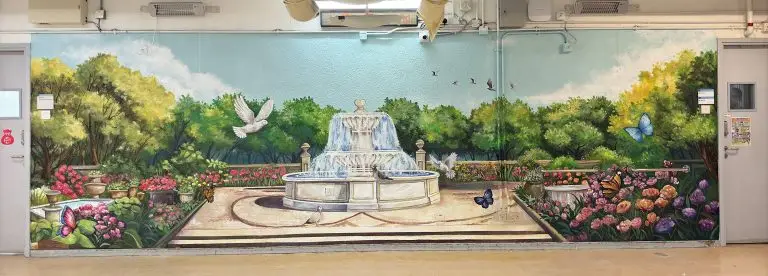 攜手繪耆趣｜東華三院包兆龍護理安老院壁畫工作坊